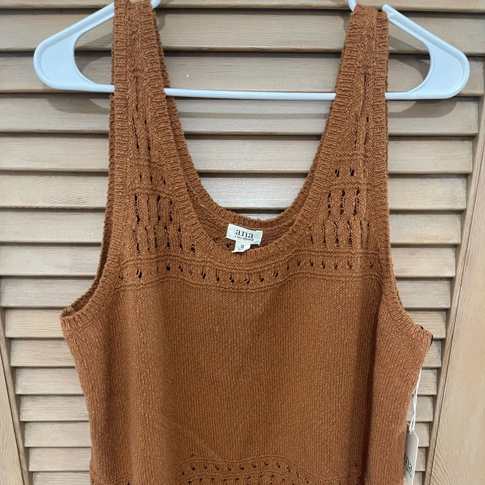 A.N.A. Sweater vest size 1x - Picture 3 of 8